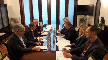 Predstavnici HOK-a na sastanku kod ministra Gorana Marića u vezi visokih zakupnina za poslovne prostore