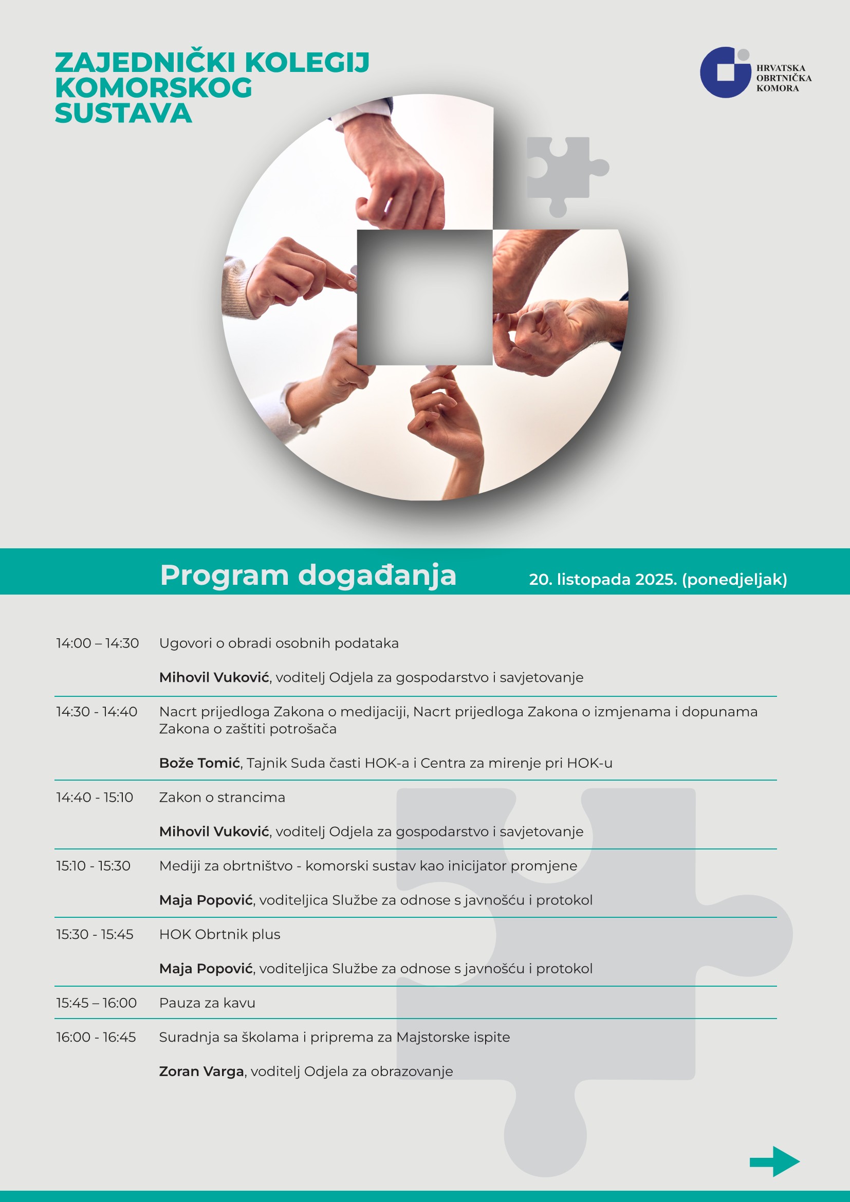 Program kolegij tajnika 3