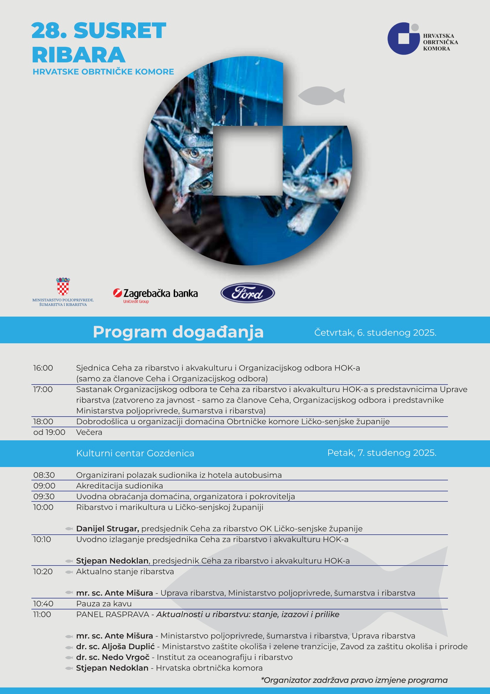 Susret ribara program 1