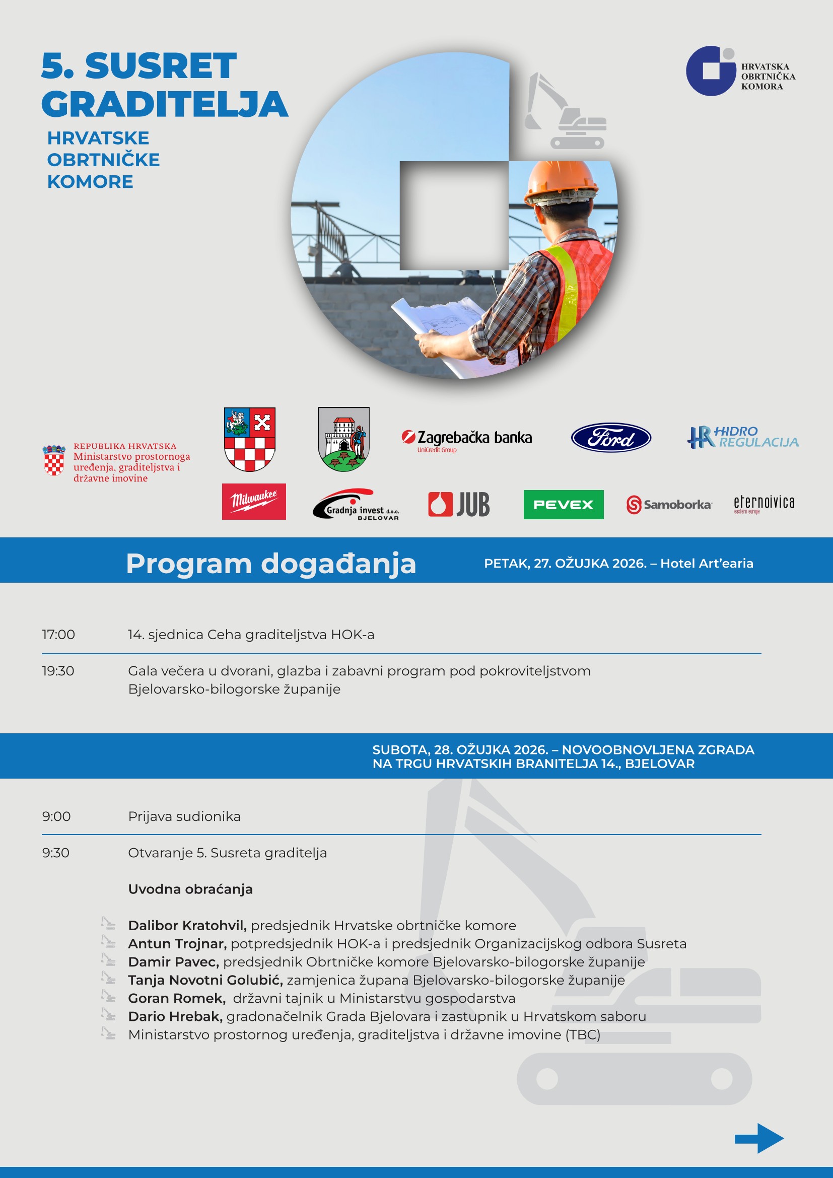 Program 5.Susreta graditelja